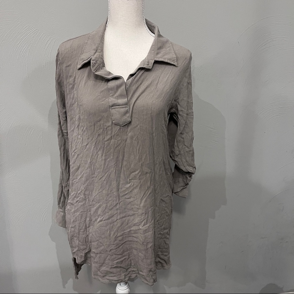 Tonle Button Down Tunic